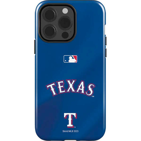 MLB Texas Rangers Alternate/Away Jersey iPhone 15 Pro Impact Case